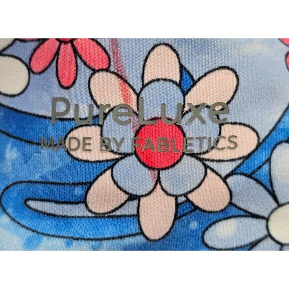 Women's - Fabletics PureLuxe Floral Ultra High-Waisted 7/8 Leggings - Picture 6 of 7